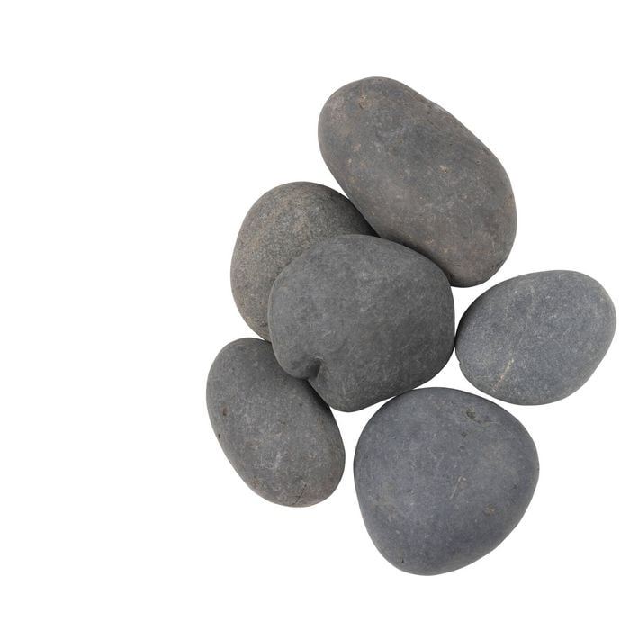 Tuscan Path 20kg  80-100mm Black River Pebble