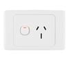 Deta 15Amp White Single Powerpoint