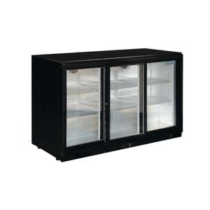 Polar G-series Counter Back Bar Cooler With Sliding Doors 330ltr - Commercial Bar Fridges (gl006-a)