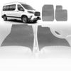 6D Diamond Car Floor Mats for LDV Deliver 9 Van 2019-Current-Front Set-Grey-Outback GT