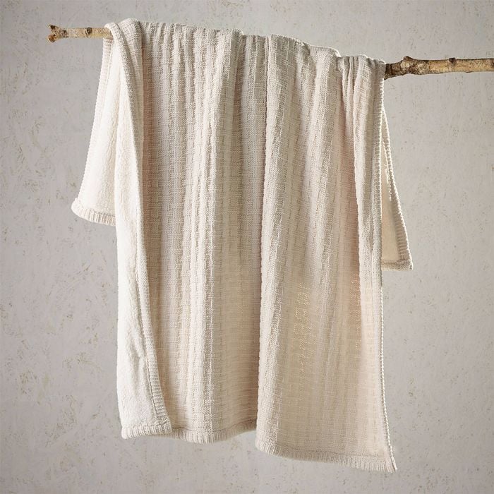 Bianca Amalfi Throw Rug 130 x 160 cm Cream
