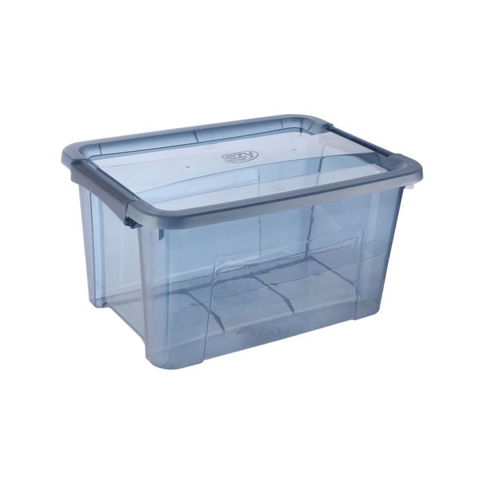 Ezy Storage 15L Navy Classic Storage Tub
