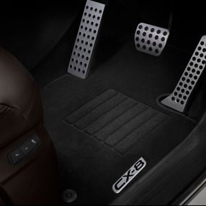Genuine Mazda CX-8 KG Carpet Floor Mats Set 7-Seat Black Accessory Part KG11ACFM