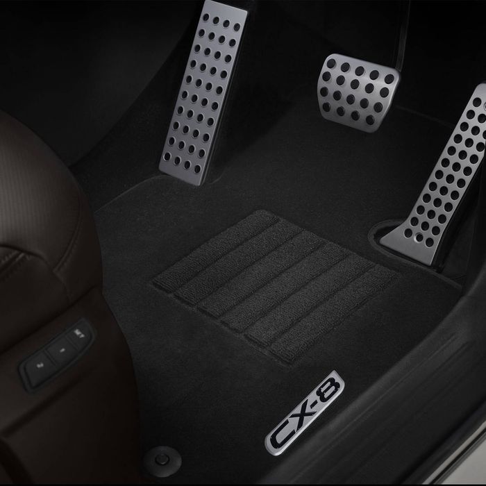 Genuine Mazda CX-8 KG Carpet Floor Mats Set 7-Seat Black Accessory Part KG11ACFM