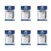 6x 6pc Malli Sewing Elastic Flexible Sewing Bands Waistband Assorted Sizes