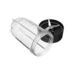 Magic Bullet Tall Cup 500ml And Extractor Cross Blade  - Blender Spare Parts