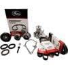 Timing Belt Kit + Water Pump + Drive Belts + Engine Pulley For Kia Rio JB G4ED 1.6L G4EE 1.4L