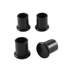 Surface Gard 9.5mm Black Round Plastic External Chair Tip - 4 Pack