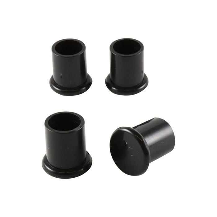 Surface Gard 9.5mm Black Round Plastic External Chair Tip - 4 Pack