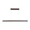 Lexi Lighting Freya CCT LED Pendant Light Large Walnut Wood 181cm