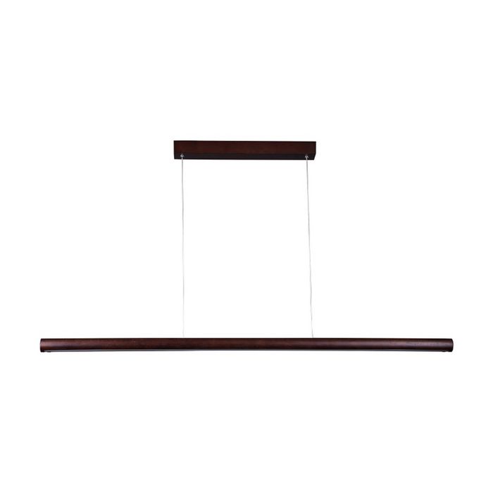 Lexi Lighting Freya CCT LED Pendant Light Large Walnut Wood 181cm