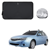 Front Windscreen Sun Shade for Subaru Impreza 2011 - 2016 G3, G4 - Standard 150 x 85 cm - Black