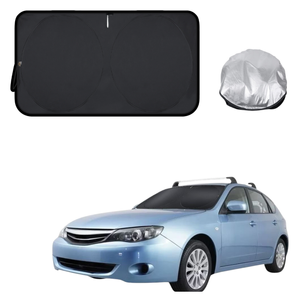 Front Windscreen Sun Shade for Subaru Impreza 2011 - 2016 G3, G4 - Standard 150 x 85 cm - Black