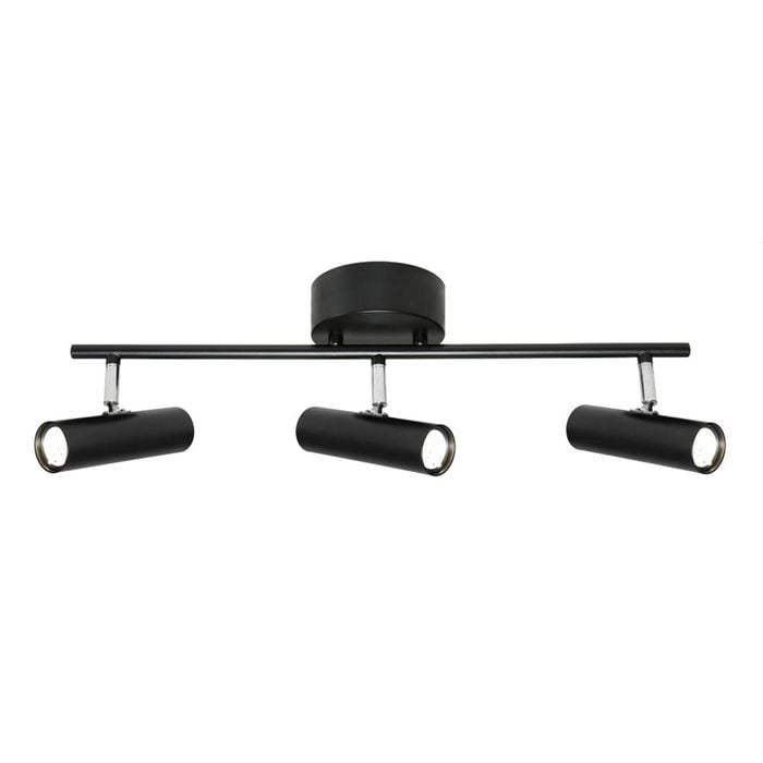 Cougar Lighting Vector 3lt 15w Rail Light Black