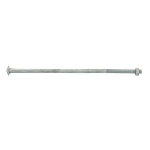 ZENITH M10 x 300mm Hot Dip Galvanised Cup Head Bolts & Nuts - Each
