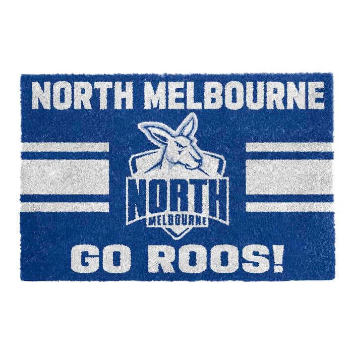 AFL 60 x 40cm North Melbourne Coir & PVC Doormat - Single