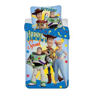 Disney Pixar Toy Story Rescue Kids Cotton Quilt Cover Set - Single Bed Size