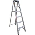 Syneco 1.8m 135kg Industrial Aluminium Single Sided Ladder w Tool Tray 