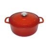Chasseur Round French Oven /5.2l Inferno 26cm/5.2l Red  - Inferno Red