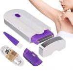 NNEOBA Painless Hair Removal Kit Women Electric Shaver White
