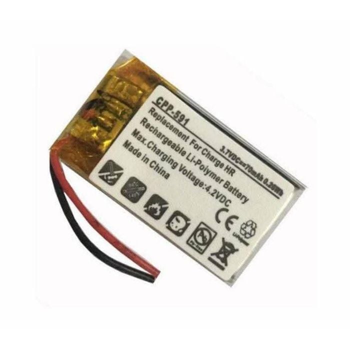 60mah 3.7v Replacement Battery Lssp411415 For Fitbit Charge 2 Fitness
