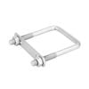 Pinnacle M8 x 78 x 50mm Galvanised U Bolt Square