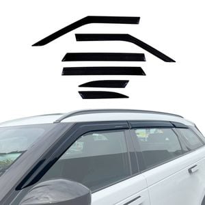 AUSGO Luxury Weather Shields for Land Rover Range Rover Velar 2017-Onwards Weathershields Window Visors Wind Deflectors