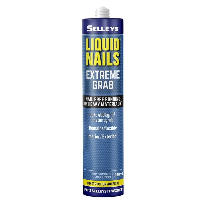 Selleys 290ml Liquid Nails Extreme Grab Construction Adhesive