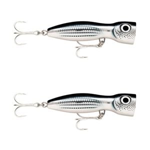 2x Rapala 17cm X Rap Magnum Xplode Topwater Heavy Duty Fish Lures - Mullet