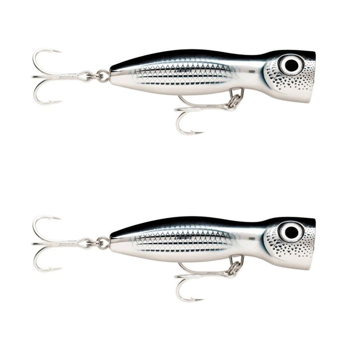 2x Rapala 17cm X Rap Magnum Xplode Topwater Heavy Duty Fish Lures - Mullet
