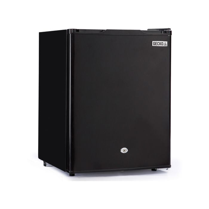 GECKO 70L Portable Fridge Freezer Camping Caravan Car Fridges 12V/24V, Black