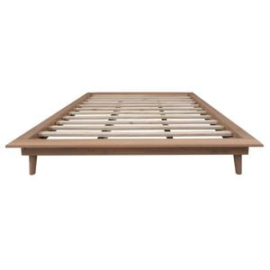 Gatsby Queen Size Platform Bed Base (Natural)