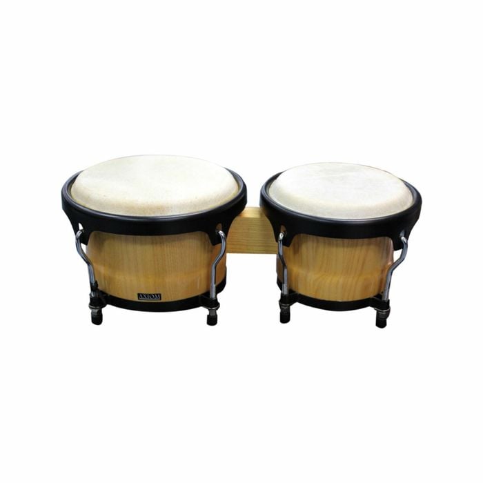 Axiom Bongo Drum Set - Natural Finish