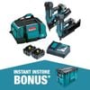 Makita 18V Brushless 2-Piece Combo Kit DLX2526T