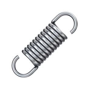 Century Spring 9 / 16 x 2.7 / 8" Extension Spring