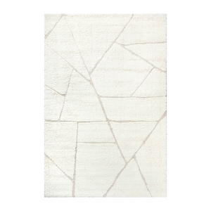 Ideal Shaggy 160x230cm Cream Polypropylene+Polyester Rug 