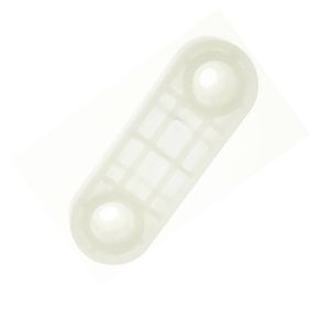 Dishwasher Upper Top Basket Rear Roller Suppport 4055762076, suits Westinghouse