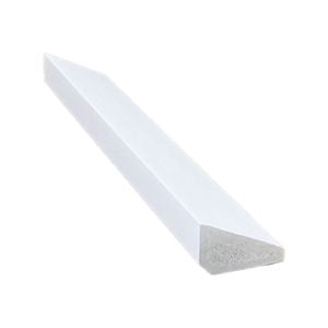 PermaTimber 12 x 19mm 2.7m Antique White PVC Glass Bead
