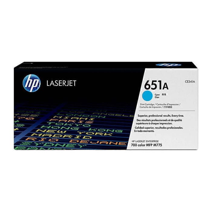 Hp #651a Cyan Toner Ce341a