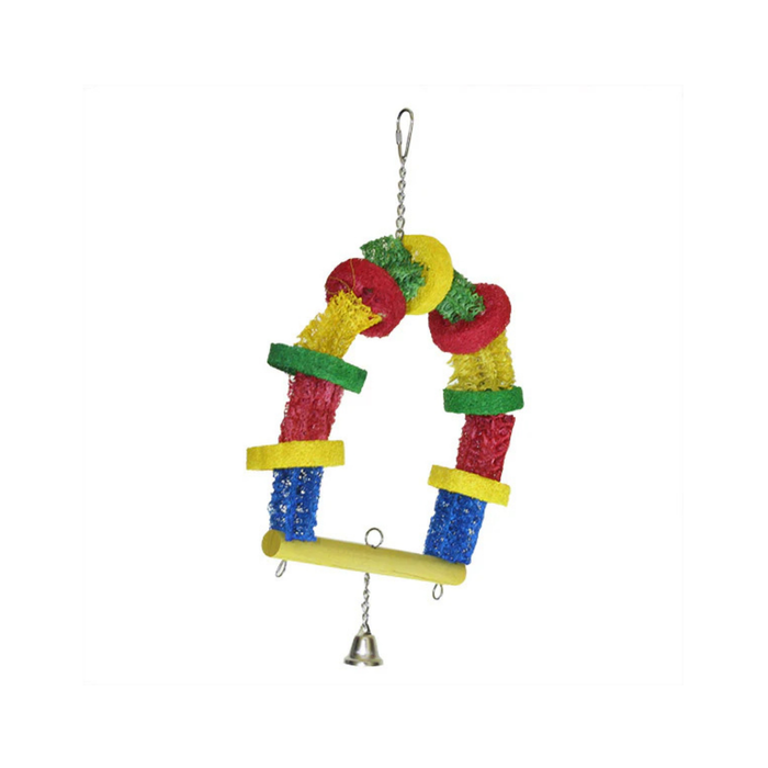 Loofah Parrot Swing-boredom Breakers
