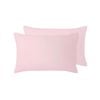Vintage Design Homewares 48cm x 73cm Blush Set of 2 French Linen Standard Pillowcase