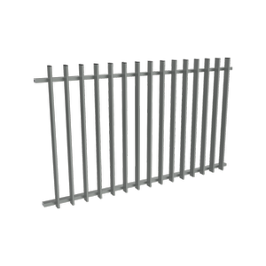 ProtectorAl 0901 - 1799 mm W x 1050mm H Palladium Silver Aluminium Radiator Balustrade Panel