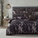 Fabric Fantastic Black Marble King Size Quilt/doona/duvet Cover Set