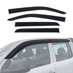 AUSGO Luxury Weather Shields for Volkswagen Amarok 2H Series Dual Cab 2009-2022 Weathershields Window Visors Wind Deflectors