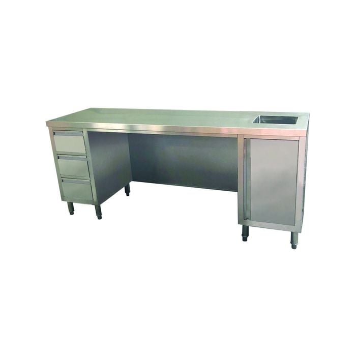 Multipurpose Utility Bench with Sink - SS6-2100R-H