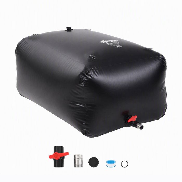 Weisshorn 1000L Water Bladder Bag Portable Large Storage Tank Container Camping Outdoor