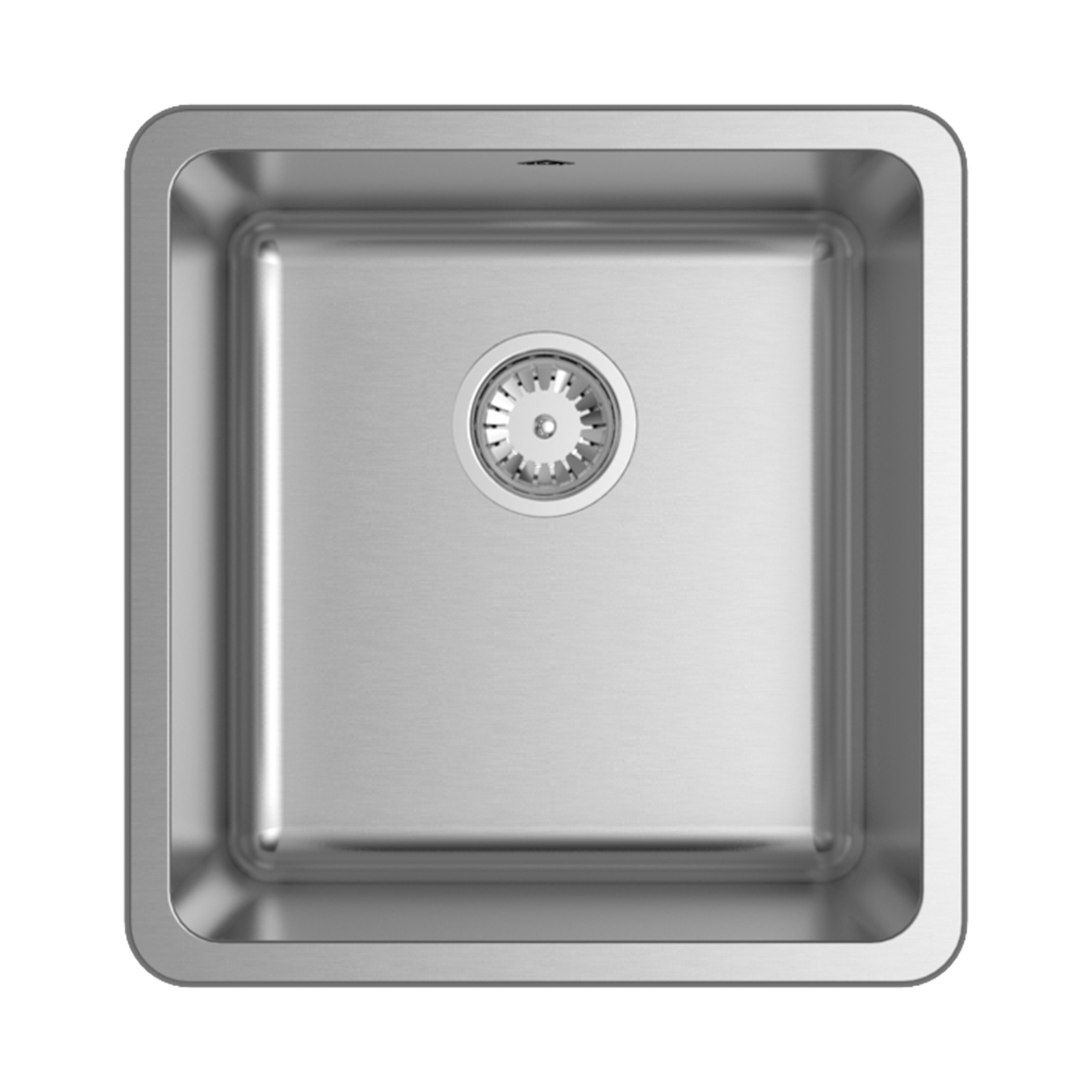 Abey 430 x 450mm Stainless Steel Lago Single Square Sink thumbnail 2