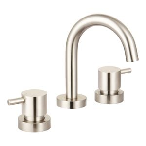 Mondella Resonance Brushed Nickel 1/4 Turn Pin Lever Basin Set