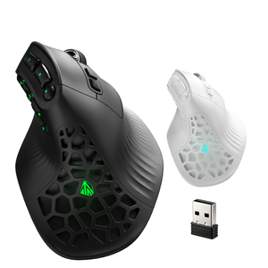 SOLAKAKA E9 Vertical MMO Gaming Mouse Tri-Mode 36000 DPI Ergonomic - Black