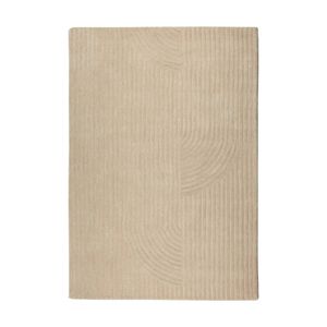 Colorscope deco design 1 contemporary indoor rug soft plush taupe 276x365cm
